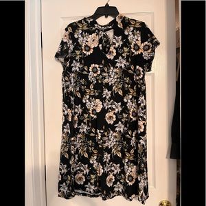 Floral printed dress